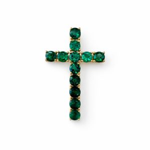 PENDANT 14K Size emerald