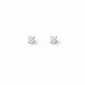 EARRINGS 14K Size Diamond