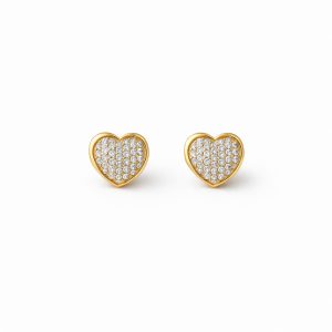 EARRINGS 18K Size Diamond