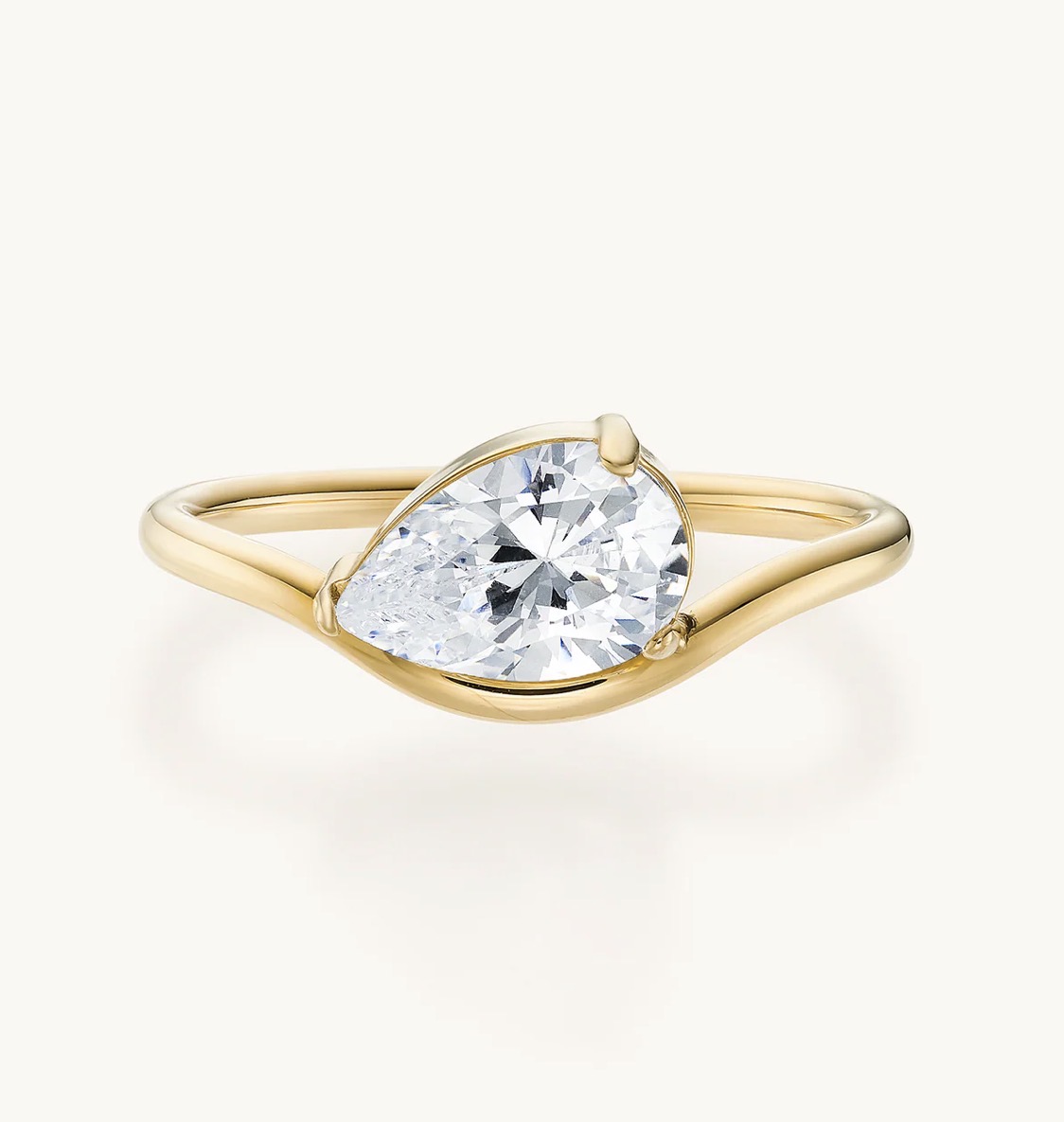 RING 14K Diamond Size 6
