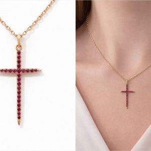 chain 14K Ruby Size 16