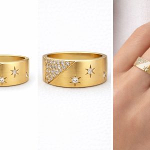 RING 14K Diamond Size 6.75