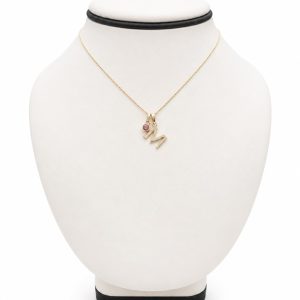 PENDANT 14K Precious Stones